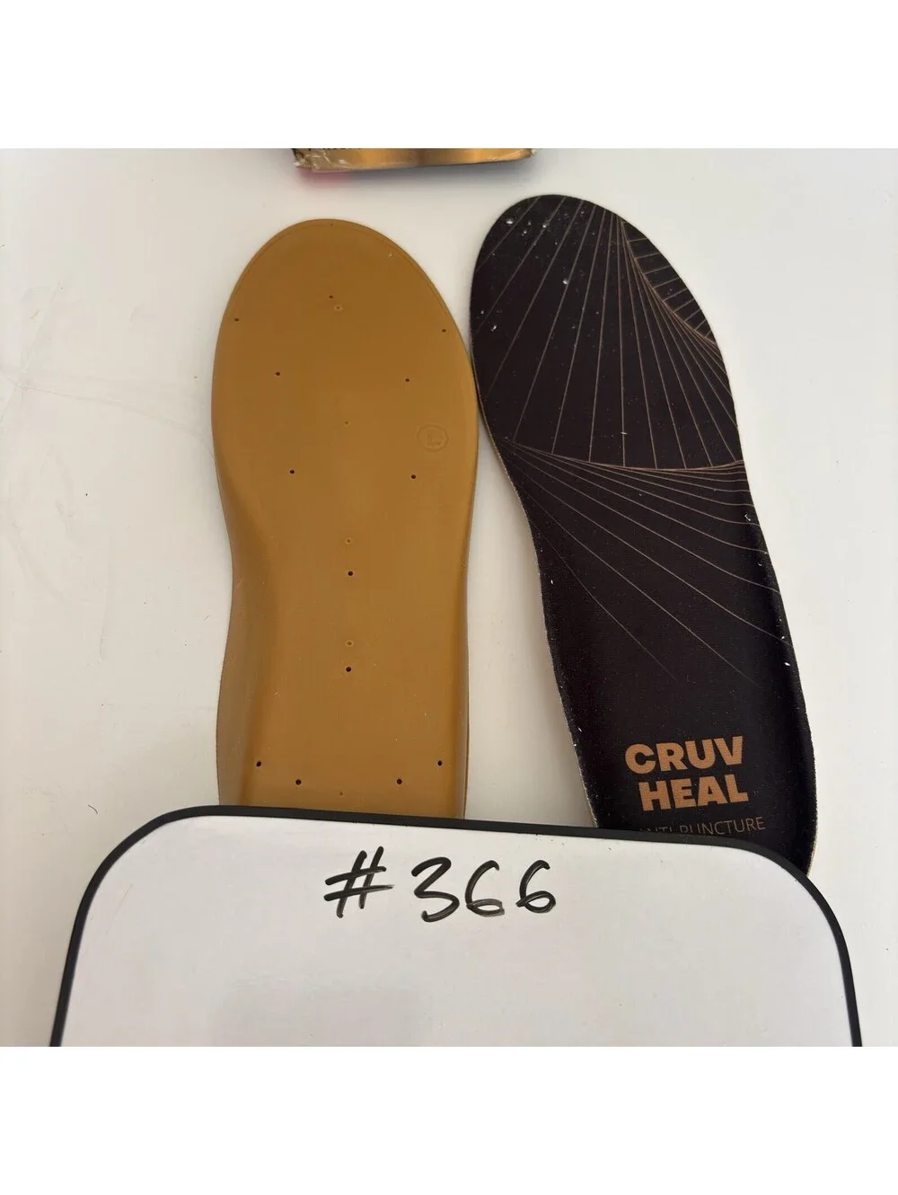 CRUVHEAL Puncture Resistant Work Insole - Nail Proof - Steel Toe Inserts - Work